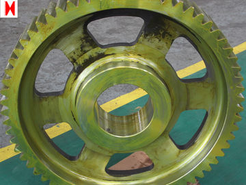 Large Double Cast Iron Straight Girth Steel Spur Gear