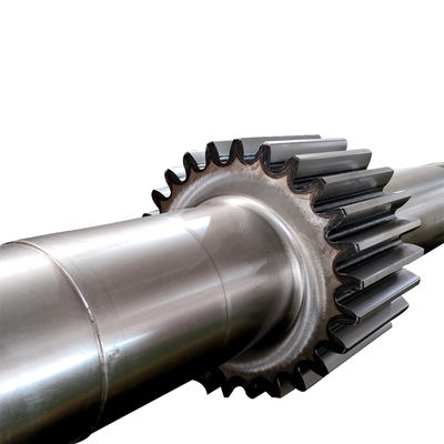 6200mm Rotary Kiln Drive Spur Pinion Forging Shaft