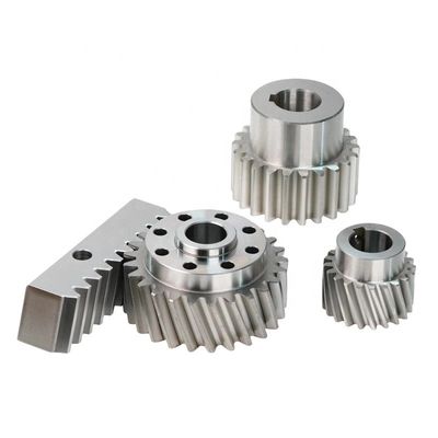 M0.3-M2 Forging Steel Spur Gear CNC Hobbing Stainless Steel